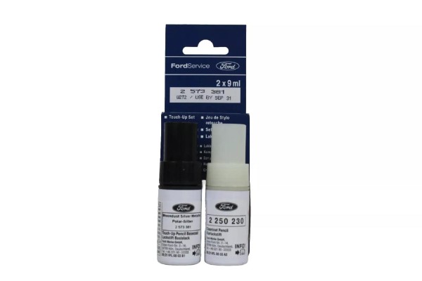 Lackstift Polar-Silber-Metallic + Klarlack je 9ml