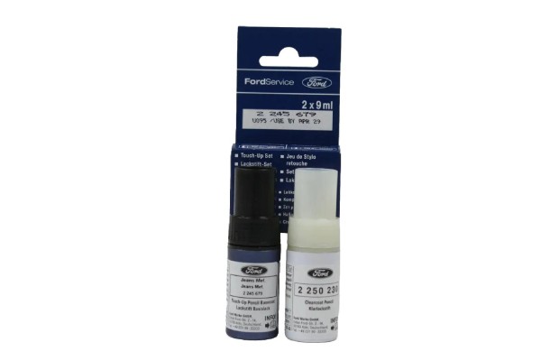 Lackstift Jeans-Metallic + Klarlack je 9ml