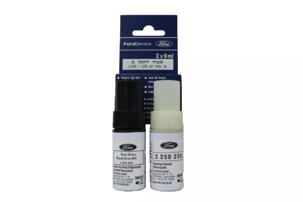 Lackstift Royal-Grau-Metallic + Klarlack je 9ml