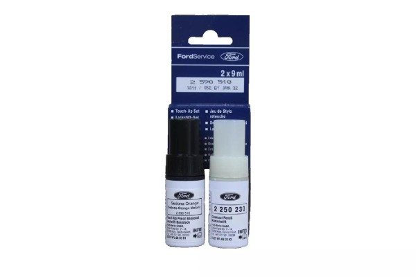 Lackstift Sedona Orange Metallic + Klarlack je 9ml