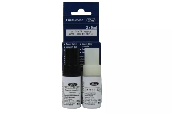 Lackstift Magnetic-Grau-Metallic + Klarlack je 9ml