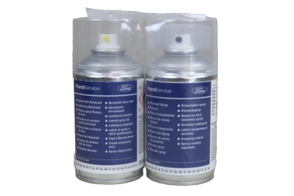 Autolack Solar Silber Metallic + Klarlack je 250ml