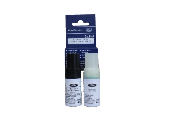 Lackstift Lagun Blau Metallic + Klarlack je 9ml