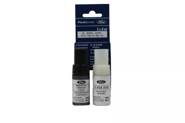 Lackstift Graphit-Grau + Klarlack je 9ml